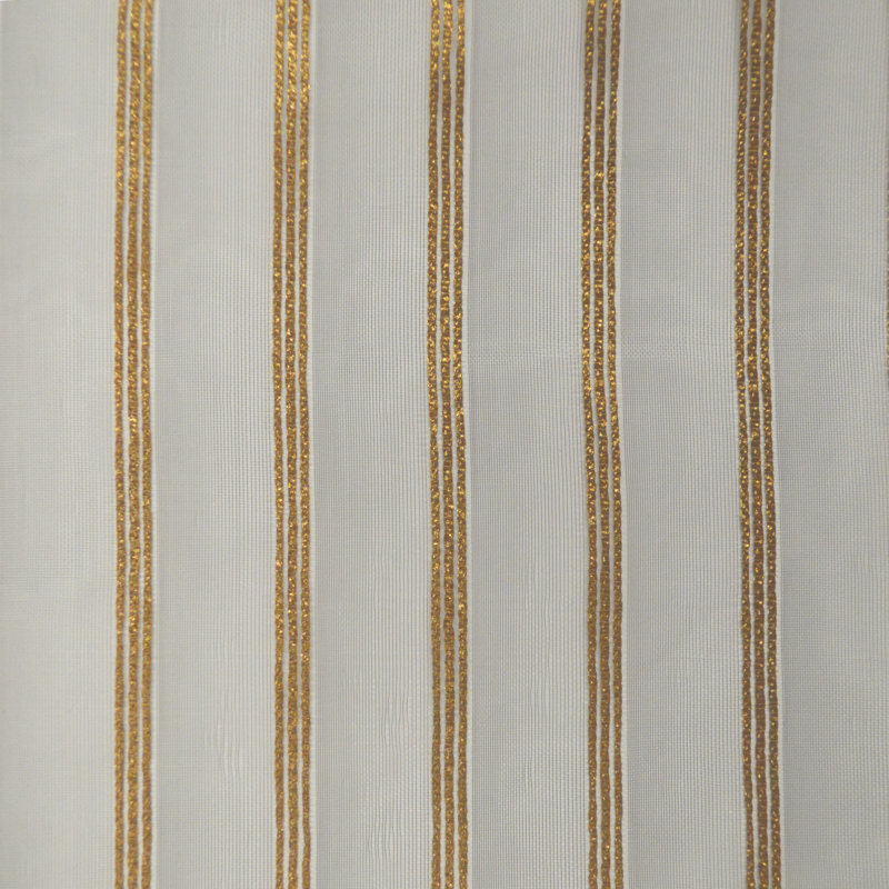 Tissu rayé 160 Sheers, Or
