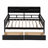 Daybed, Wood Slat Support, with Bedside Shelf and Two Drawers-1247443242-1269038398