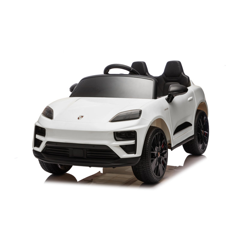 Voiture 24v de la collection Macan Turbo Ev Ride On, Blanc