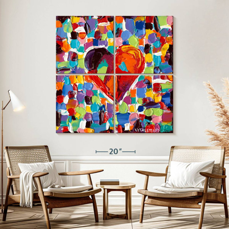 Hardie mosaïque cœur III, H 57 po x l 57 po