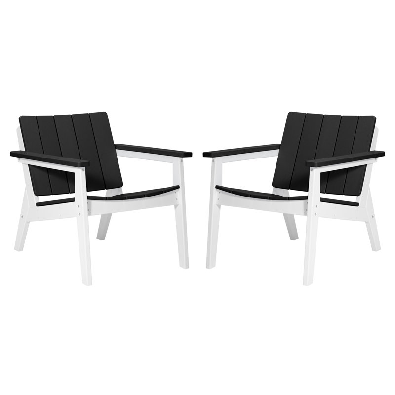 Outdoor Deep Seating Chair, Black