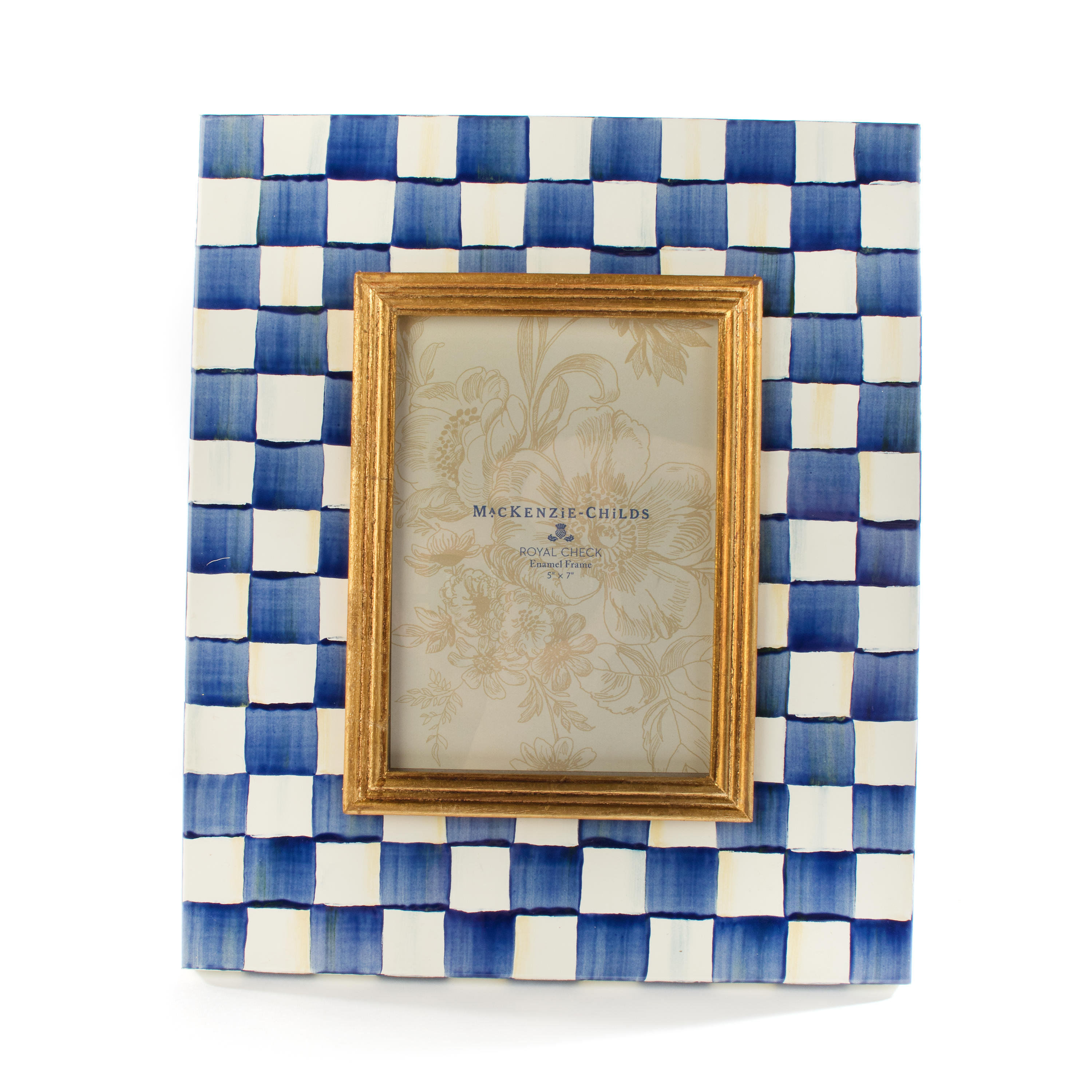 Royal Check Frame, MacKenzie-Childs- 5"x7"