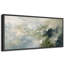 Composition abstraite vert bleu, art moderne, impression sur toile encadrée-126054364-126054367