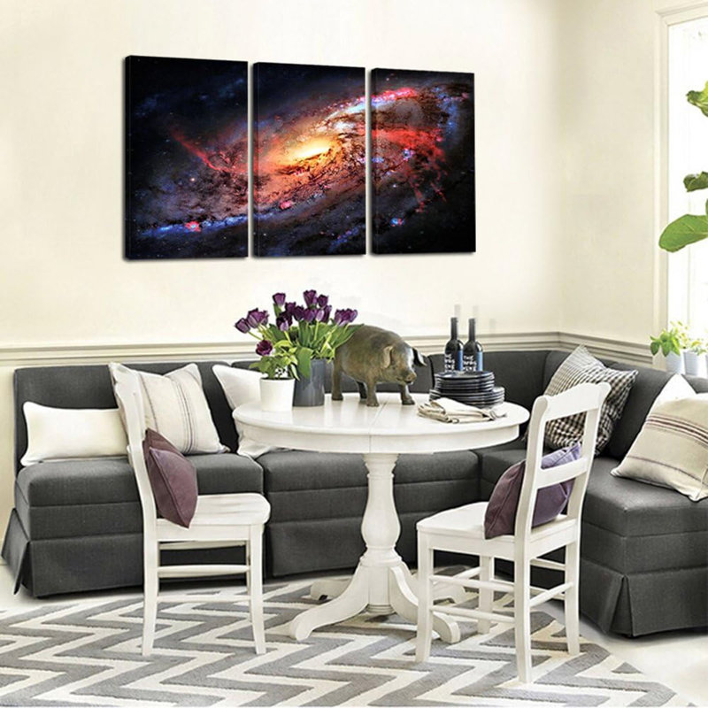3 Piece Wrapped Canvas Wall Art