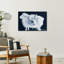 Abstrait, mouton blanc, abstrait, cheval moderne, paysage animalier, reproduction d'art mural-509627663