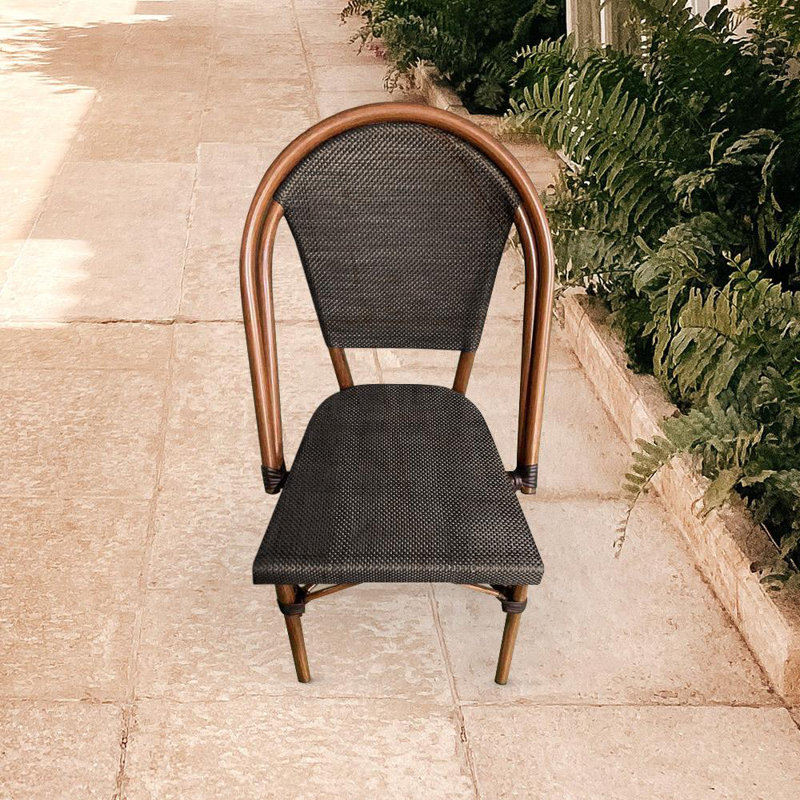 18'' H Metal Stacking Side Chair