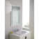Stinson Ceramic Rectangular Drop-In Bathroom Sink with Overflow