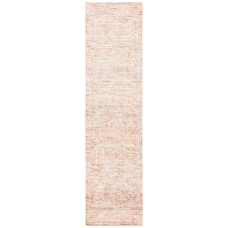Essence Hand Tufted Wool Geometric Rug, Runner 2'3" x 9'