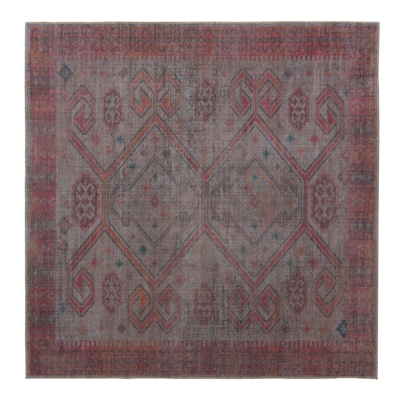 Sisu Striped Indoor Rug, Square 7'3"