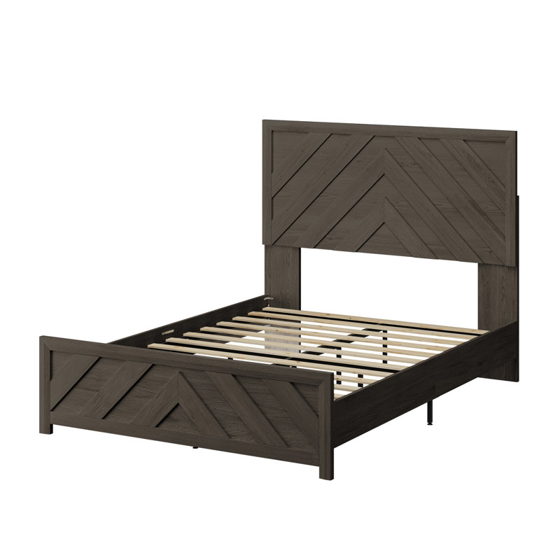 Queen Size Bedframe, Gray