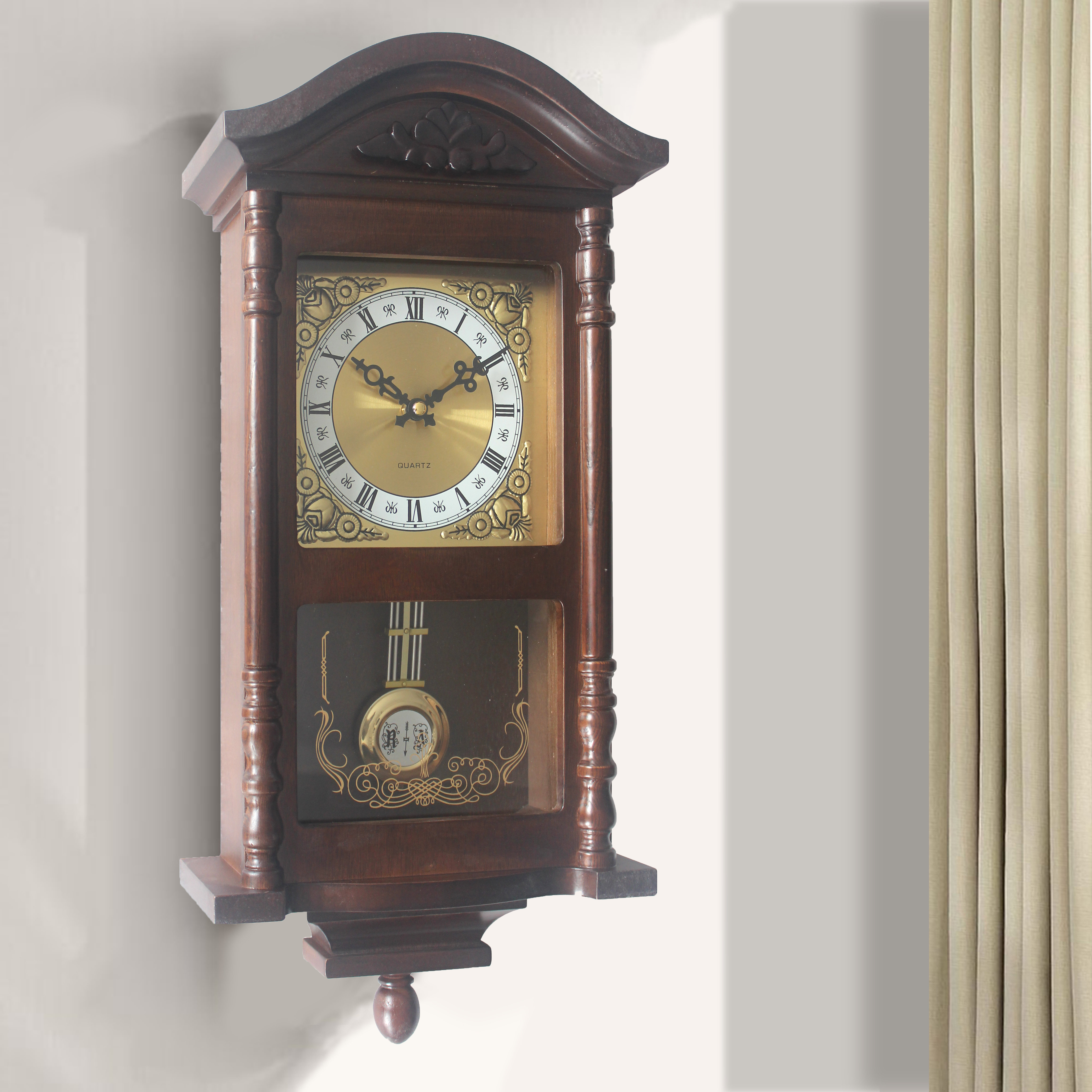 East Urban Home Waldrep Wall Clock