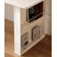 Bureau en pierre frittée avec porte-revues et structure en métal-1047008791-1047008788