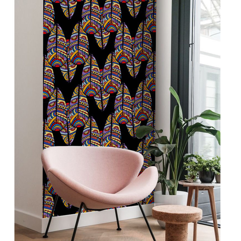 Antwone 1.52m x 1.04m Matte Mural, 208 x 146cm