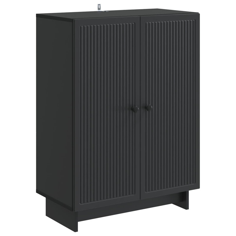 66cm Sideboard, Black