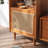 Modern Simple Solid Wood Display Cabinet