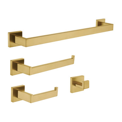 Kingston Brass Lasdun 4-Piece Bathroom Hardware Set