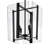 4-light Transitional Glass Pendant Light Adjustable Height