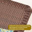 Chaise berçante en rotin avec repose-pieds PE