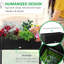 Raised Flower Bed, Style, For Gardening Enthusiasts, Black, With Tool Storage Option Holder Allure, Various Plant Habitats, Provided