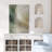 Deep Forest Green and Soft Neutral Fade for Modern Minimal Decor – Pictures Framed Canvas Print Wall Art-1869442230-1869442231