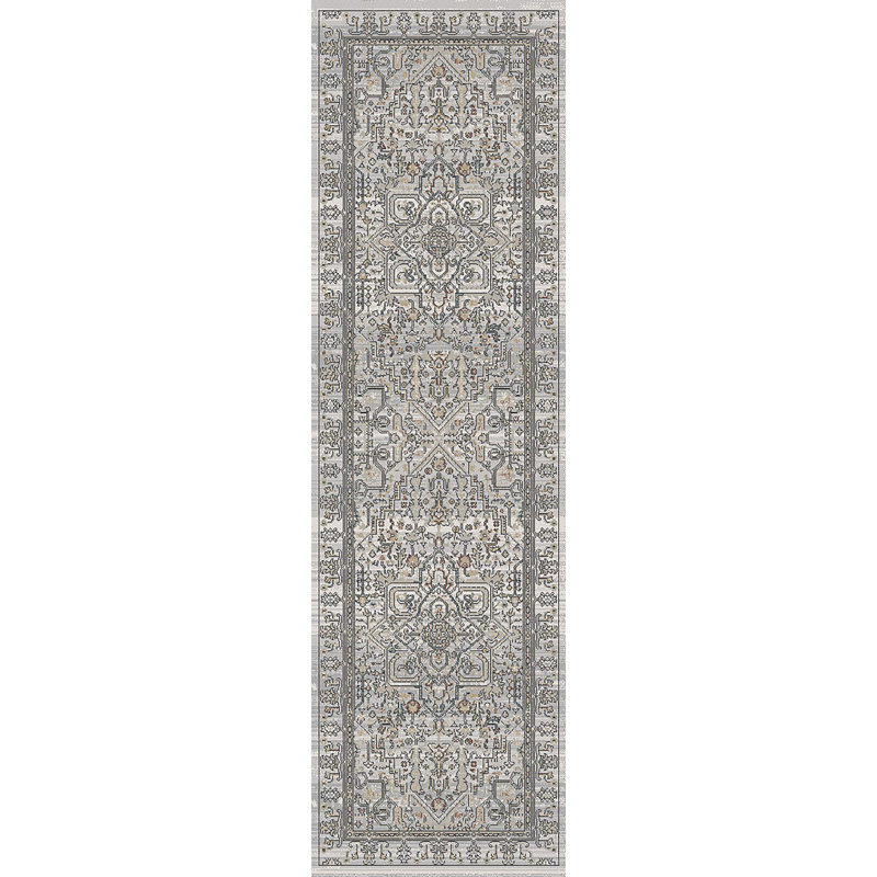 TREVI 13250-910 GREY/CREAM, Runner 2'2" x 7'