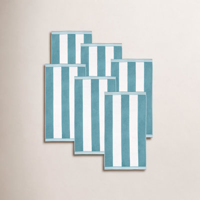 Calheta Cotton Oversized Cabana Stripe Beach Towels