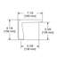 Parabola™ Widespread Bathroom Faucet with Drain Assembly-2116438047