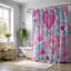 Rideau de douche standard 1 pièce Valentine Heart Motifs-683351513