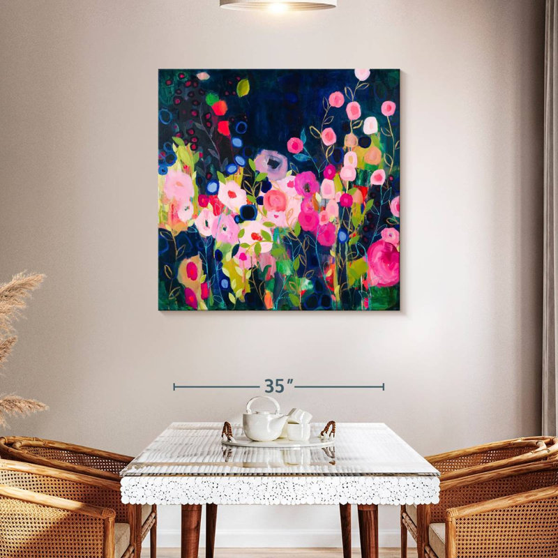 Blue Garden HR, 30" H x 30" W
