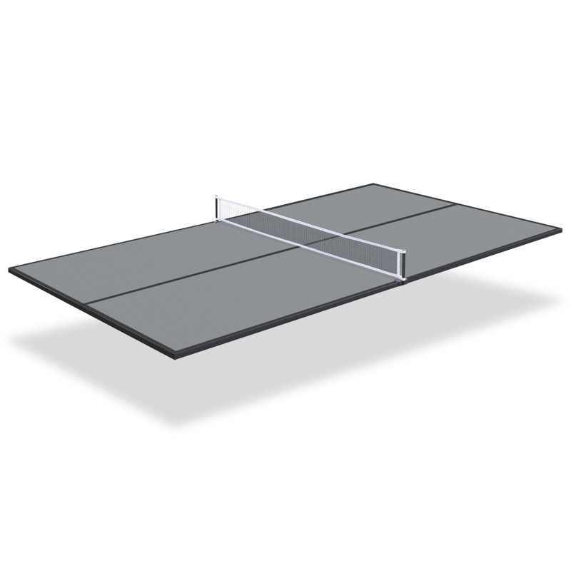 Plateau de table de ping-pong 84 po RayChee, Gris, L 84 po x l 47 po