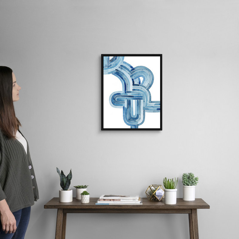 Print, Black Framed, 22" H x 18" W x 1.75" D