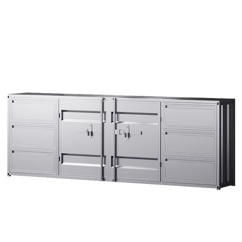 Sideboard, Gray, 35.43" H x 70.86" W x 15.74" D