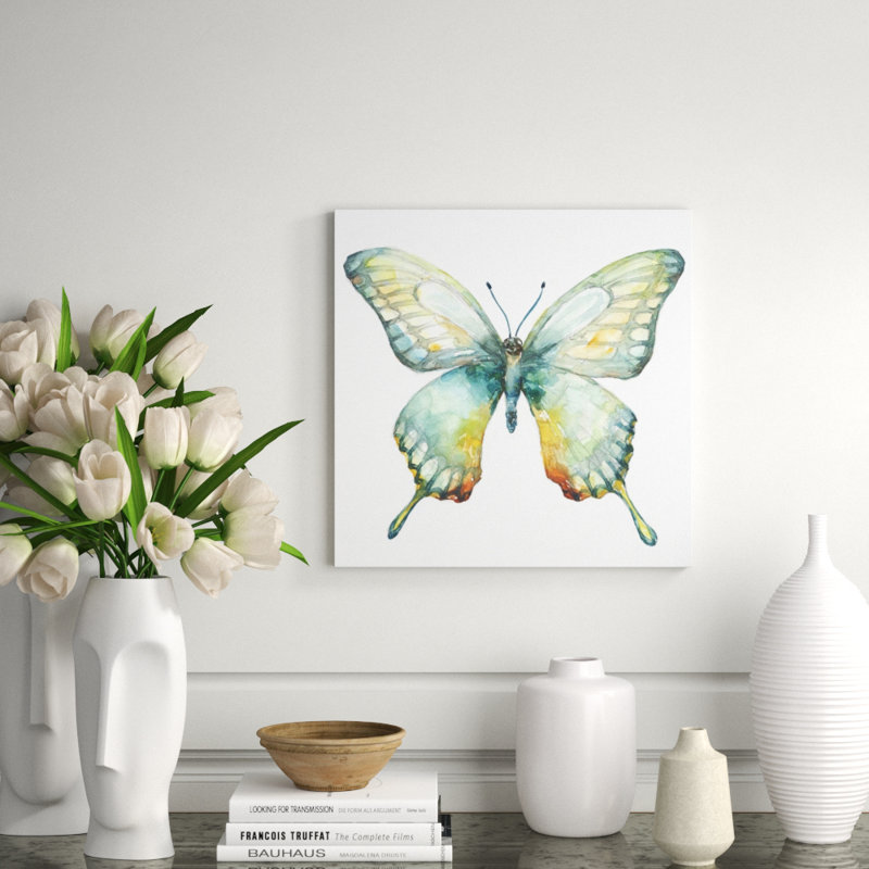 Vibrant Butterfly III Print by Beverly Fuller, Outdoor, 20" H x 20" W x 1.5" D