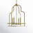 4-Light Geometric Pendant -1082337587