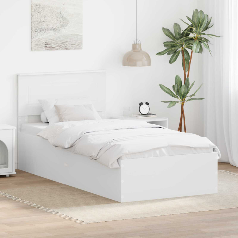 Bed, Small Single (2'6), White