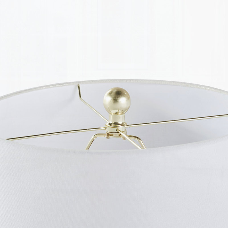 Ribbed Ceramic Table Lamp