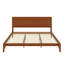 Lit plateforme en bois de bambou-1258200363