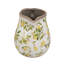 Vase rond en céramique avec motifs