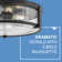 Lowell Three-Light Flush Mount Ceiling Light
