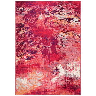 Tapis abstrait Boonesborough Performance
