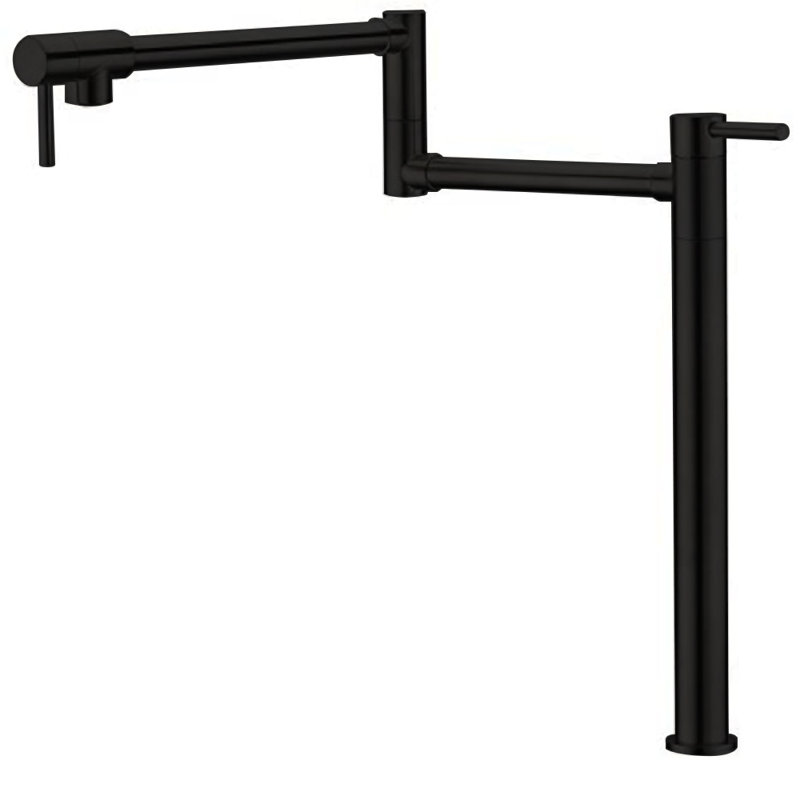 Robinet remplisseur, Noir mat