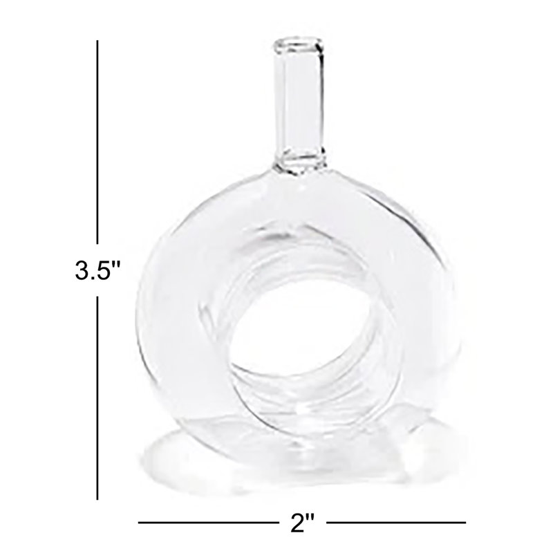 Ensemble de 4 serviettes de table en verre soufflé à la main