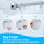 Protection anti-éclaboussures de douche