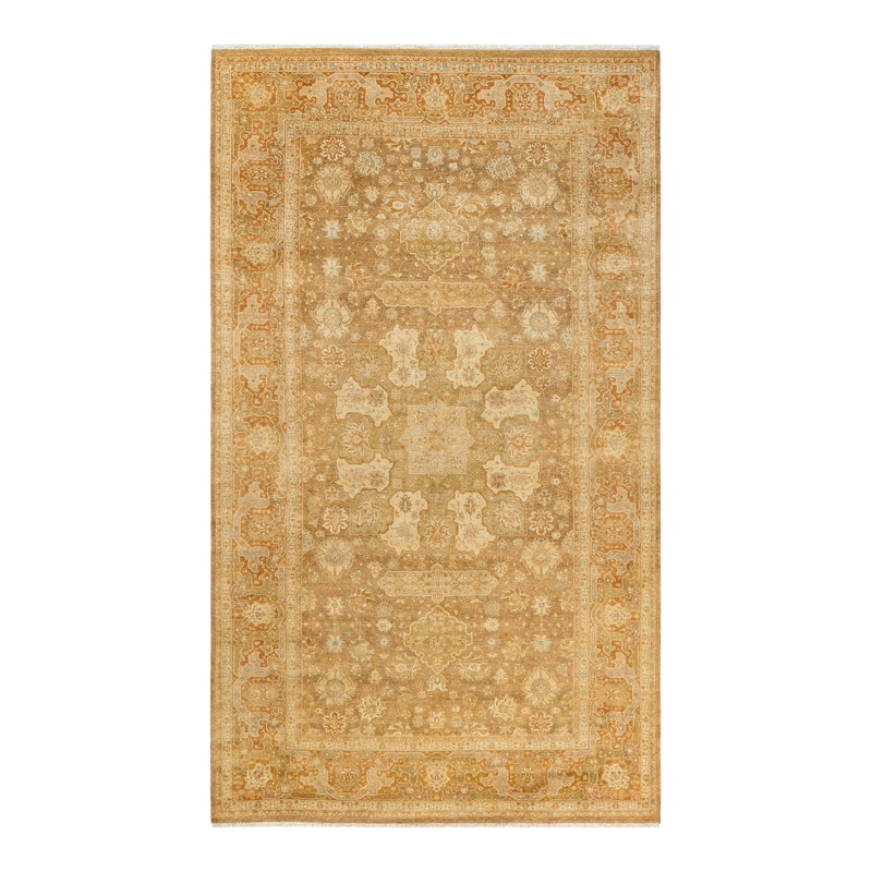 Classic One-of-a-Kind 6' 3" X 10' 9" Hand Knotted Area Rug
