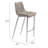 Magnus Upholstered Counter Stool with Metal Frame-1307616682-1307616683