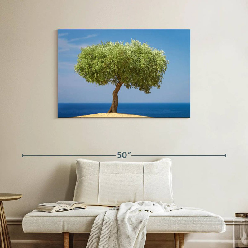 Harnek Single Olive Tree, 26" H x 39" W