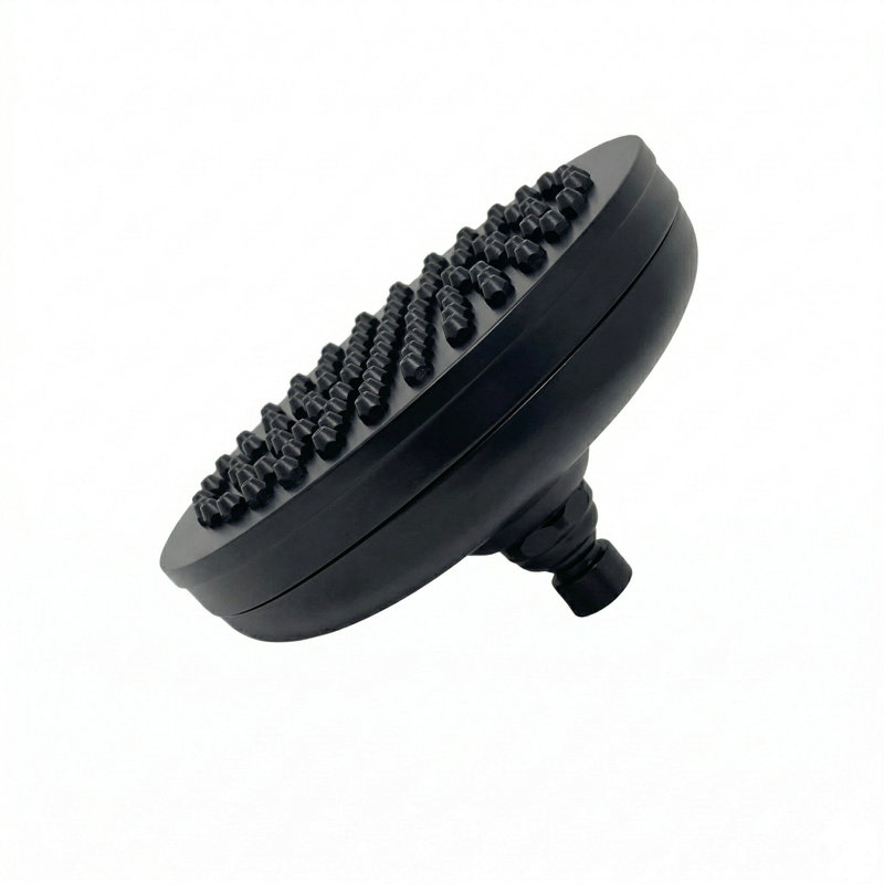 Shower Head 8” diameter, Unlacquered Oil Rubbed Bronze