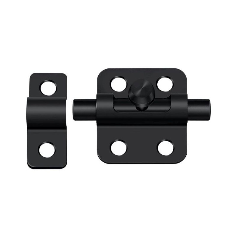 Boulon cylindrique 2 po Deltana 2BBU19, Peint en noir