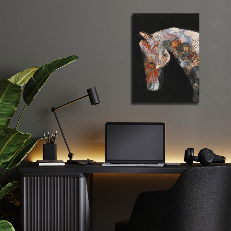  «Wild Appaloosa 1» par Coco Good, art mural en verre acrylique, 16 po x 24 po, H 16 po x l 12 po x P 0,13 po