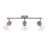 Bismark 24'' 3 -Light Fixed Track Track Kit with Dimmable and Adjustable Head